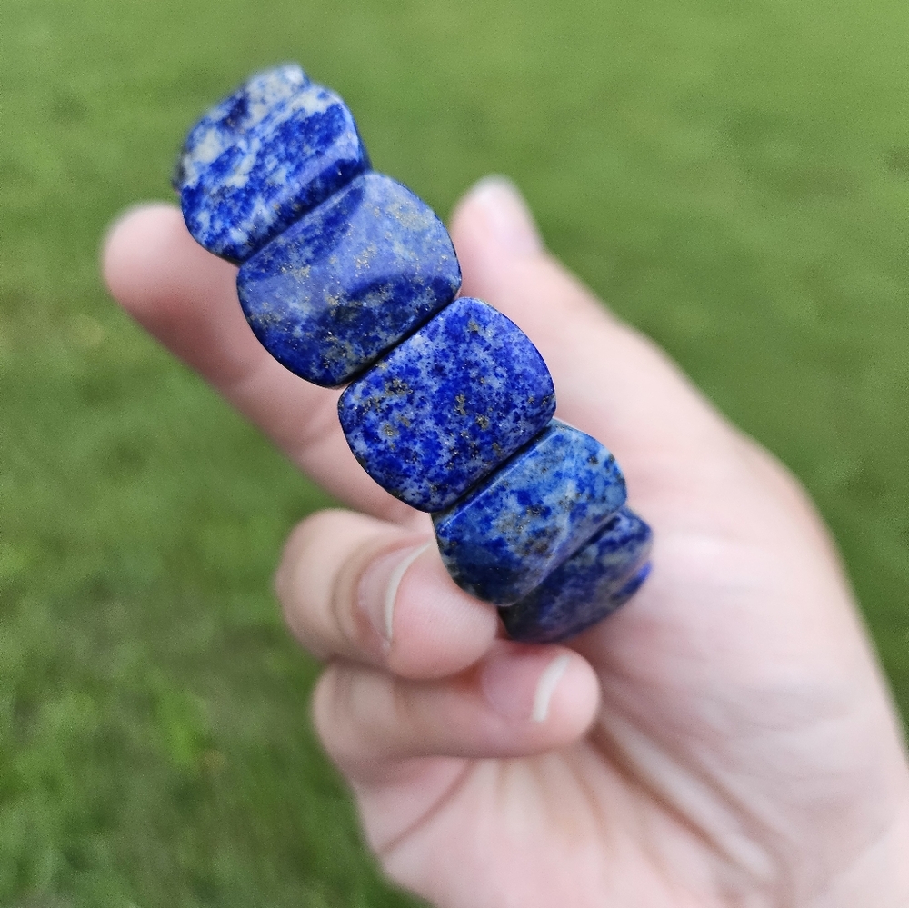lapis lazulli bangle